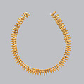 Gold necklace, Gold, Greek