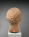 Terracotta head of a youth, Terracotta, Cypriot