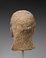 Terracotta head of a man, Terracotta, Cypriot