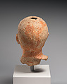 Terracotta head of a boy, Terracotta, Cypriot