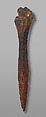 Iron, silver, and bronze sword, Iron, silver, and bronze, Cypriot