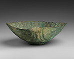Bowl, fluted, Bronze, Cypriot