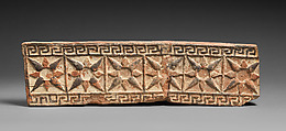 Terracotta architectural tile, Terracotta, Lydian