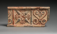 Terracotta architectural tile, Terracotta, Lydian