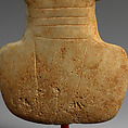 Marble female figure, Marble, Cycladic