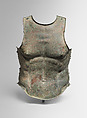 Bronze cuirass (body armor), Bronze, Greek, Apulian