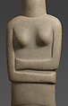Marble female figure, Marble, Cycladic