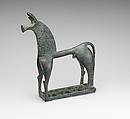 Bronze horse, Bronze, Greek, Corinthian ?