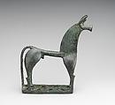Bronze horse, Bronze, Greek, Corinthian ?