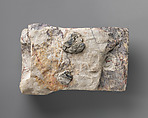 Inscribed marble base, Marble, red and white, Roman, Cypriot