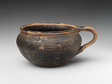 Cup, fragmentary, Terracotta, Greek, Attic