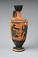 Lekythos, Terracotta, Greek, Attic