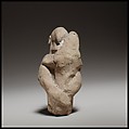 Two figures in a scene of childbirth, Terracotta, Cypriot