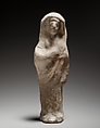Standing female figurine, Terracotta, Cypriot