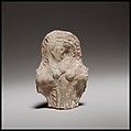 Standing female figurine (cruciform), Terracotta, Cypriot