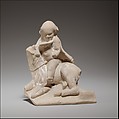 Eros riding a goat, Terracotta, Cypriot
