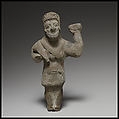 Standing Herakles (?), Terracotta, Cypriot