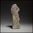 Terracotta statuette of a woman, Terracotta, Greek, Cypriot