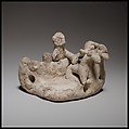 Chariot group, Terracotta, Cypriot