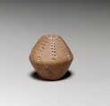 Small terracotta biconical spindle-whorl, Terracotta, Cypriot