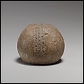 Terracotta conical-hemispherical spindle-whorl with flat base, Terracotta, Cypriot