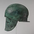 Bronze helmet of Illyrian type | Greek | Archaic | The Metropolitan ...