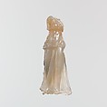 Chalcedony statuette of Nike (Victory), Chalcedony, Roman