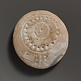 Terracotta oil lamp, Terracotta, Roman