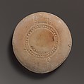 Terracotta oil lamp, Terracotta, Roman