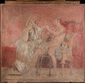 Wall painting from Room H of the Villa of P. Fannius Synistor at Boscoreale, Fresco, Roman