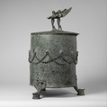 Bronze cista (toiletries box), Bronze, Praenestine