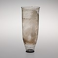Glass beaker, Glass, Roman