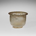 Glass cup, Glass, Roman