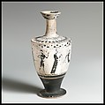 Lekythos, Attributed to the Kephisophon Painter, Terracotta, Greek, Attic