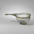 Glass trulla (pan), Glass, Roman
