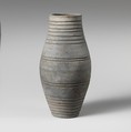 Terracotta barrel-shaped jar, Terracotta, Roman