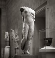 Marble statue of Aphrodite, the so-called Venus Genetrix, Adaptation of work attributed to Kallimachos, Marble, Roman