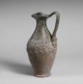 Terracotta jug, Terracotta, Roman