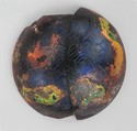 Glass bowl with inscription, Glass, Roman
