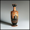 Lekythos, Terracotta, Greek, Attic
