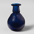 Glass perfume bottle, Glass, Roman