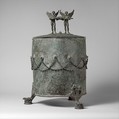 Bronze cista (toiletries box), Bronze, Praenestine