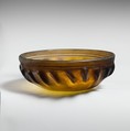 Glass ribbed bowl, Glass, Greek, Eastern Mediterranean