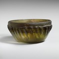 Glass ribbed bowl, Glass, Greek, Eastern Mediterranean