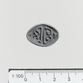 Seal, conoid, Steatite, Minoan