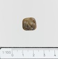 Steatite triangular prism, Serpentine, Minoan