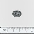 Serpentine triangular prism with circles, Serpentine, Minoan