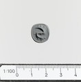 Steatite triangular prism, Steatite, Minoan