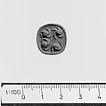Steatite triangular prism, Steatite, Minoan