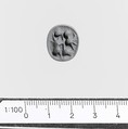 Steatite triangular prism, Steatite, Minoan